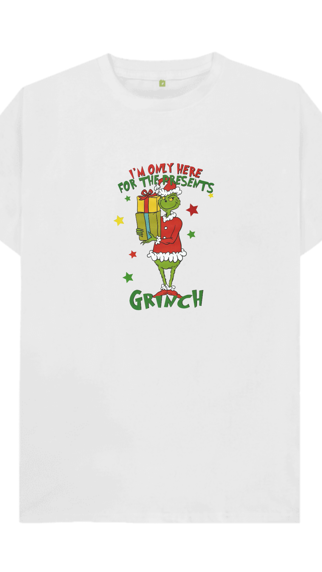 T-Shirt Grinch Just Here For Presents