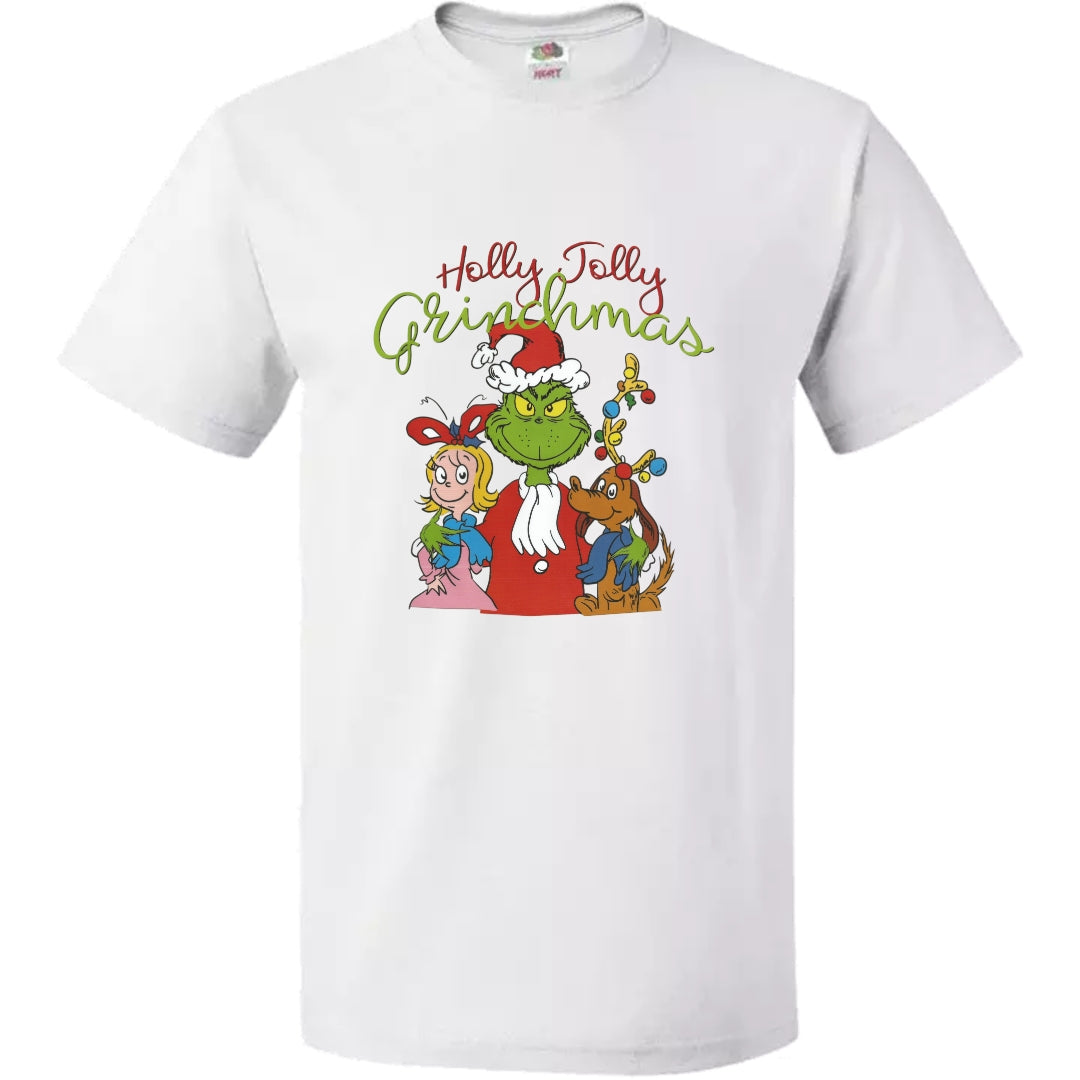 T-Shirt Grinch Holly Jolly