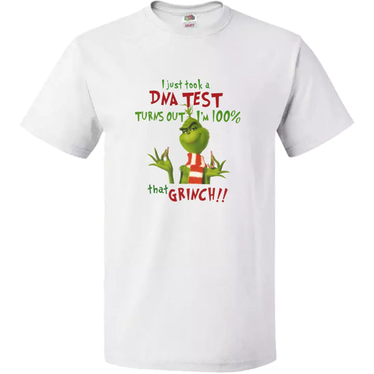 T-Shirt Grinch  DNA Test