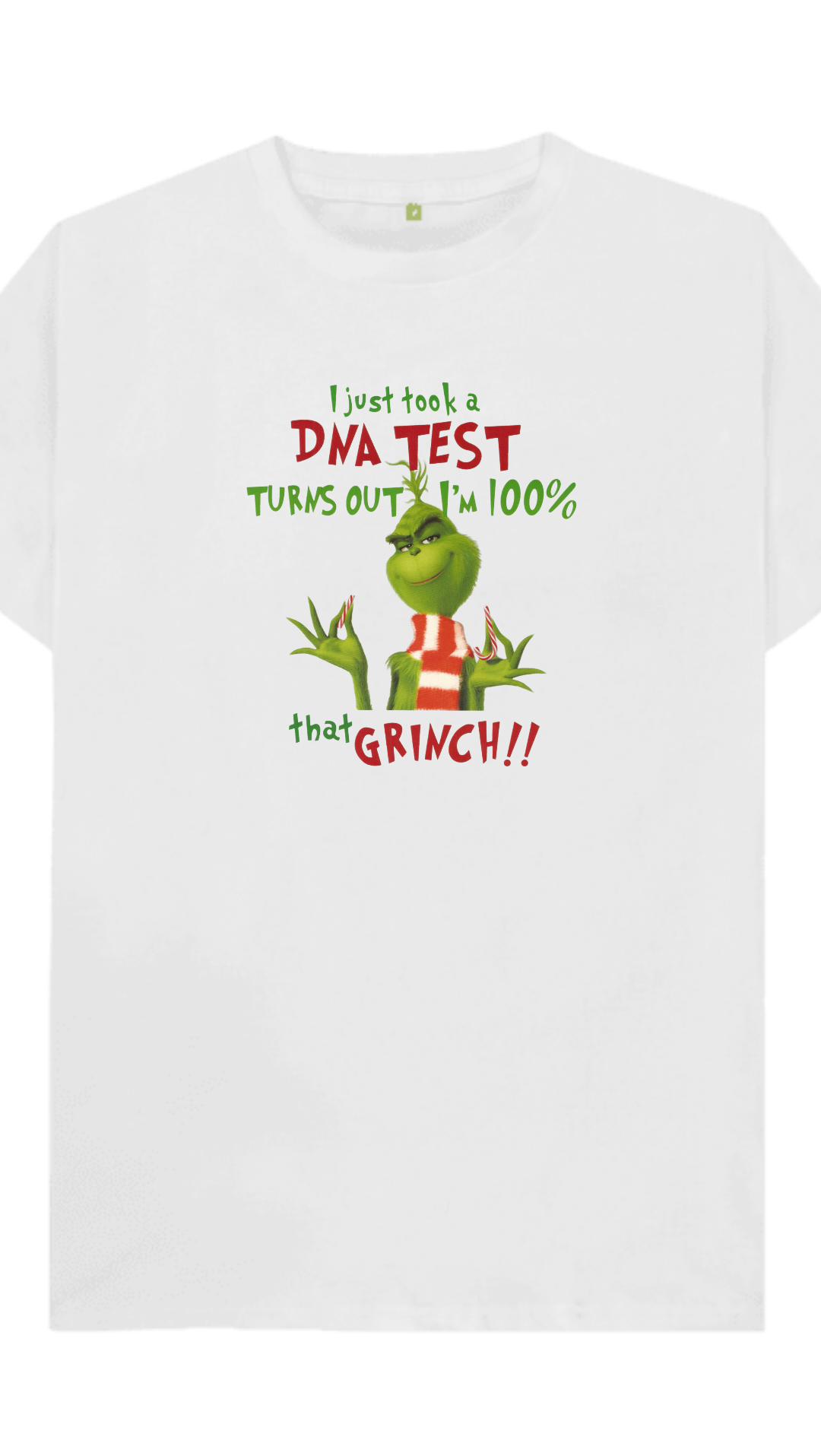 T-Shirt Grinch  DNA Test