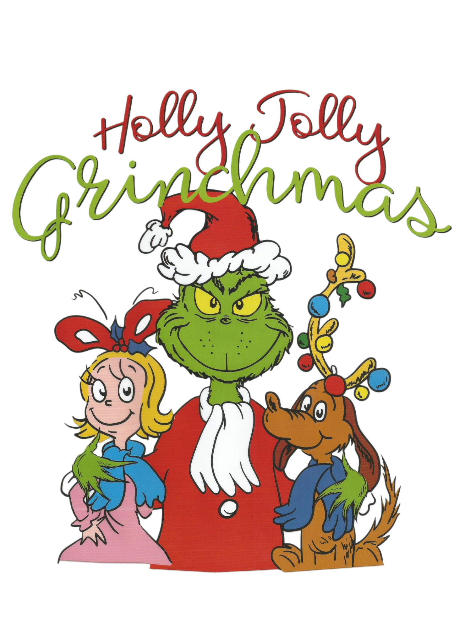 T-Shirt Grinch Holly Jolly